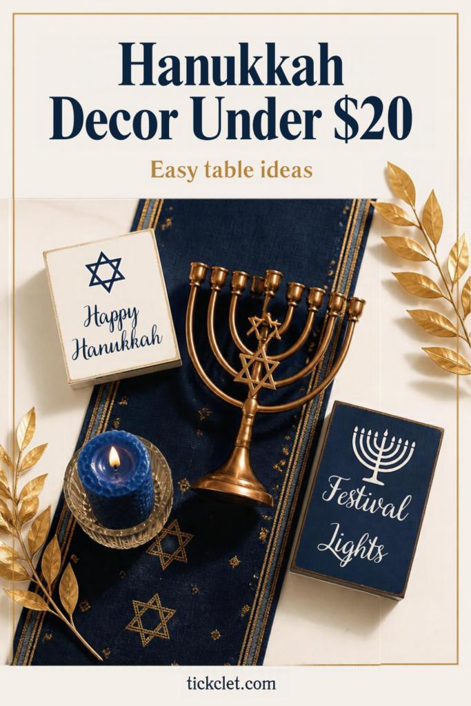6 Hanukkah Decor and Gift Ideas Under $20 You’ll Love