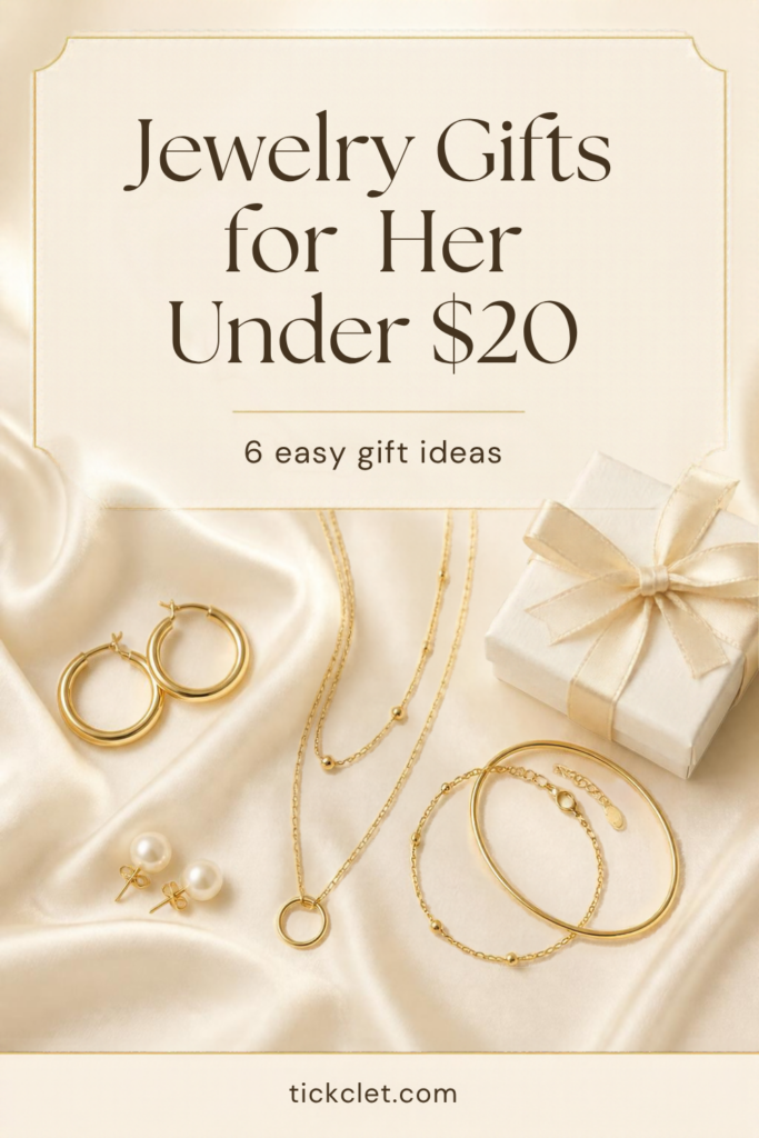 6 Jewelry and Accessory Gifts for Her Under $20 You’ll Love